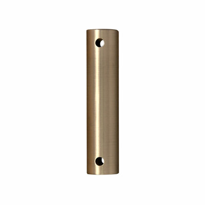 36 inch Stainless Steel Ceiling Fan Downrod - Brushed Satin Brass