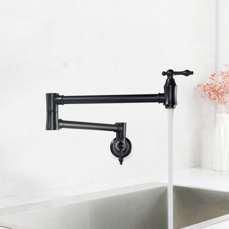 GAWEZA Kitchen Faucet, Black