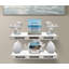  Ensemble de 2 tablettes flottantes de style palette-1896058083