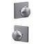 Plymouth Non-Turning Knob with Collins Trim-29647099