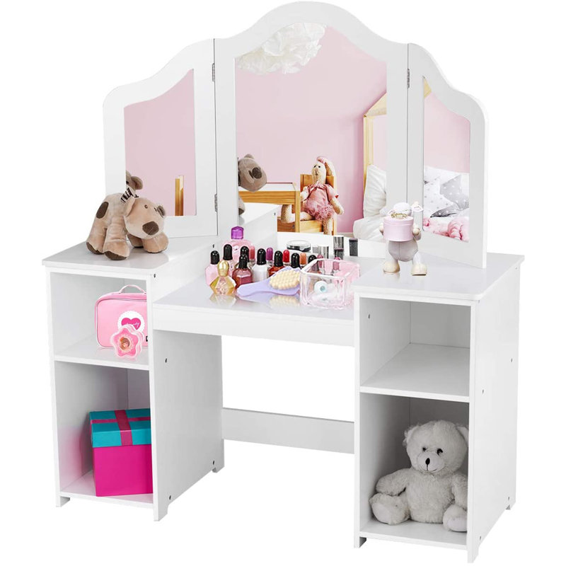 Eberhardt Kids Vanity Table with Mirror