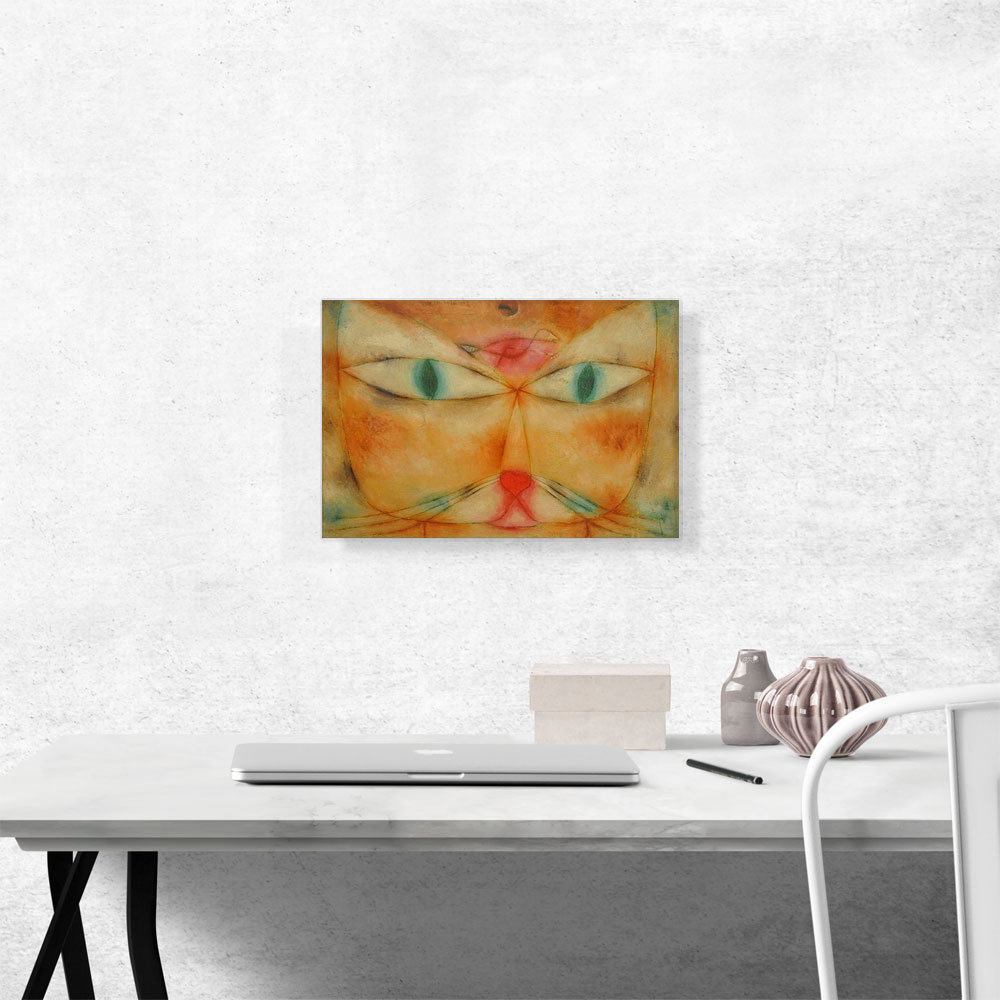 ARTCANVAS Cat And Bird 1928 Canvas Art Print By Paul Klee - Wayfair Canada