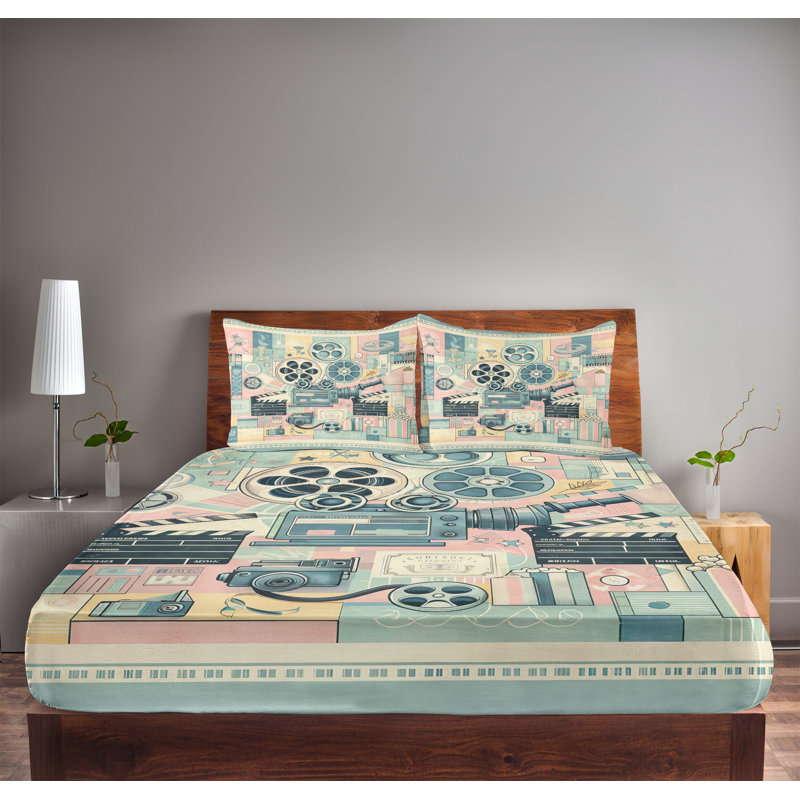 Drap-housse et taie décorative Ambesonne, Double