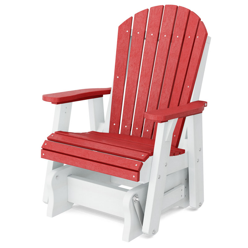 Fauteuil oscillant Fauteuil oscillant 1 place Heritage, Rouge cardinal / blanc