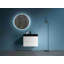 Gadre 30,00 po X P 18,10 po P 25,20 po Meuble-lavabo mural H en bois de rose avec plateau-1713255239-1713255233