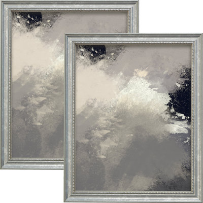Wood Gilded Picture Frame - Set of 2