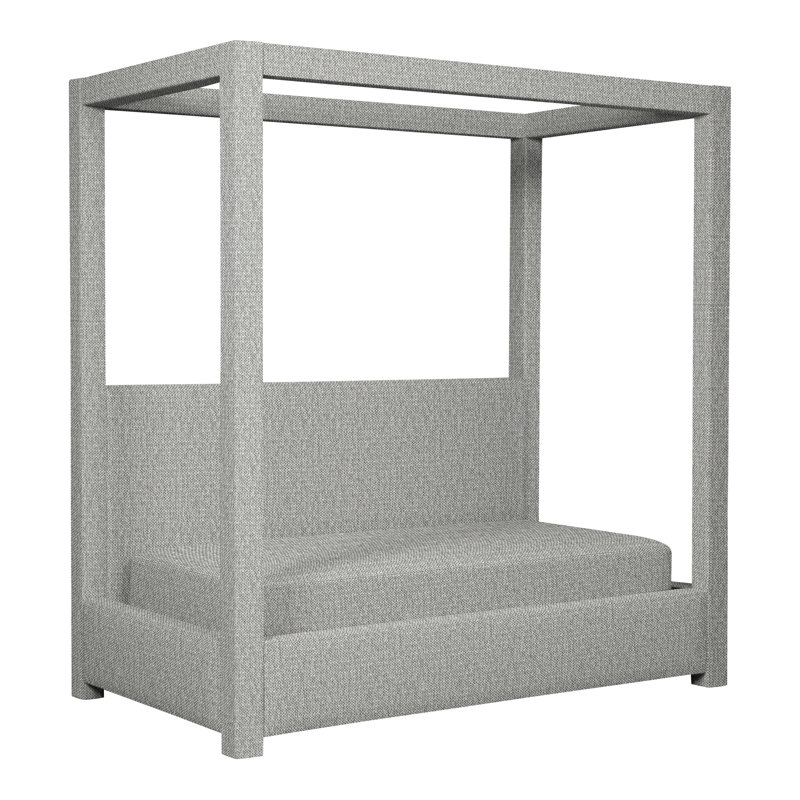 Thom Filicia Home Twin Solid Wood Daybed, Tarbee Dove
