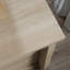 Table de nuit, finition brune