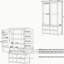 Grande armoire de rangement autoportante en bois avec 8 portes, 3 tablettes réglables, 7 tiroirs et 8 supports à vin-2073077784