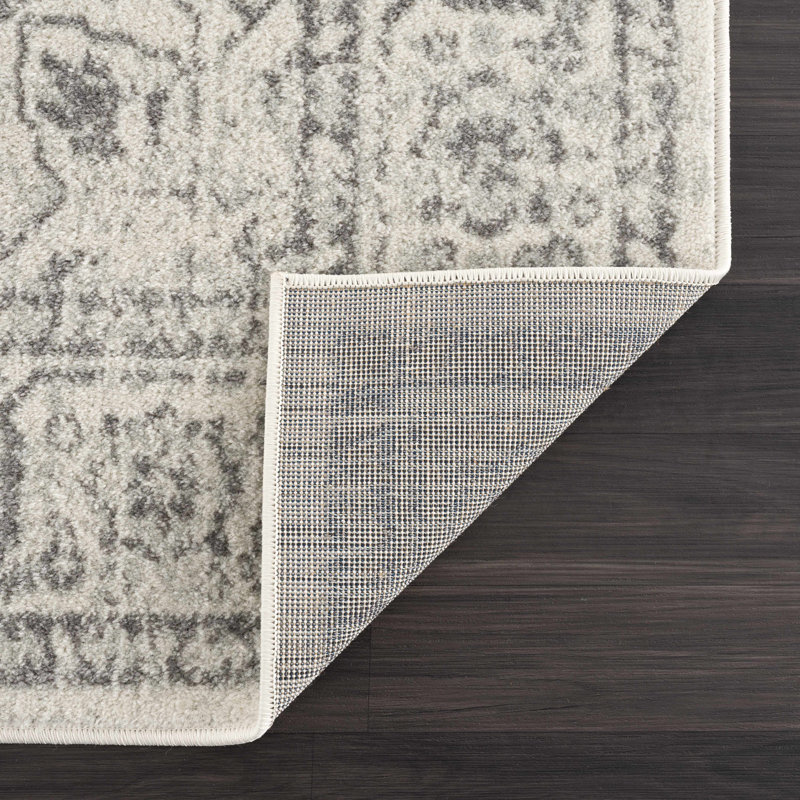 Tapis beige Gerthold, Tapis de couloir 2 pi 7 po x 7 pi 3 po