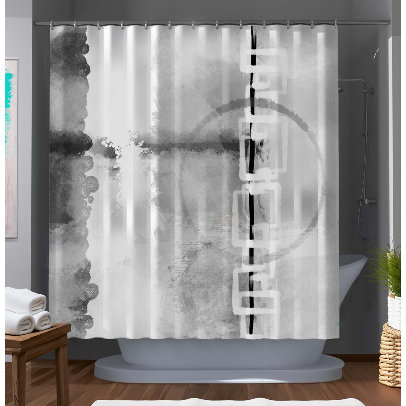 Rideau de douche abstrait Goynes