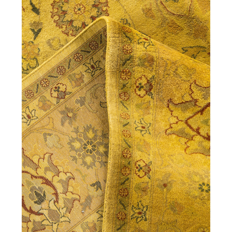 Overdyed One-of-a-Kind 8' 0" X 10' 3" Hand Knotted Area Rug
