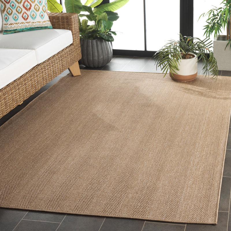 Wilbert Performance Performance Chevron Rug, Rectangle 5'3" x 7'6"