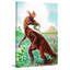 Lambeosaurus by Curtis - Wrapped Canvas Print-681090732