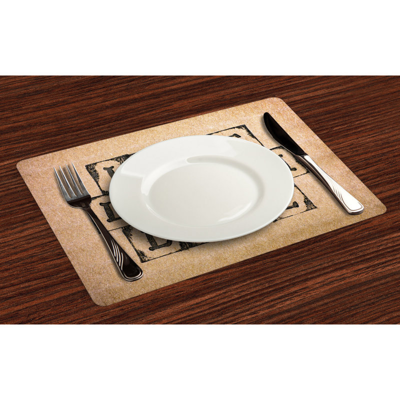 Ashot Live Laugh Love Grungy Placemat