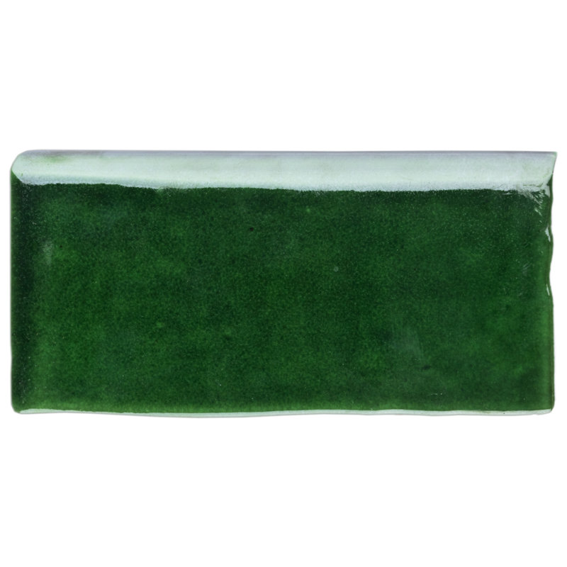 Viva Antic 6'' L x 3'' W Ceramic Bullnose Tile Trim