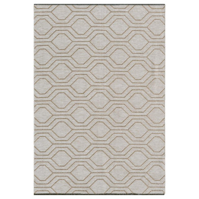 Moroccan Trellis Washable Area Rug