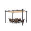 3.65m x 3m Aluminium Pergola-48217817