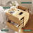 2-Drawer Nightstand With Light-1699569714