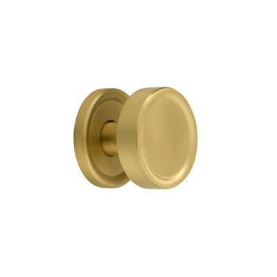 Art Deco Round Knob