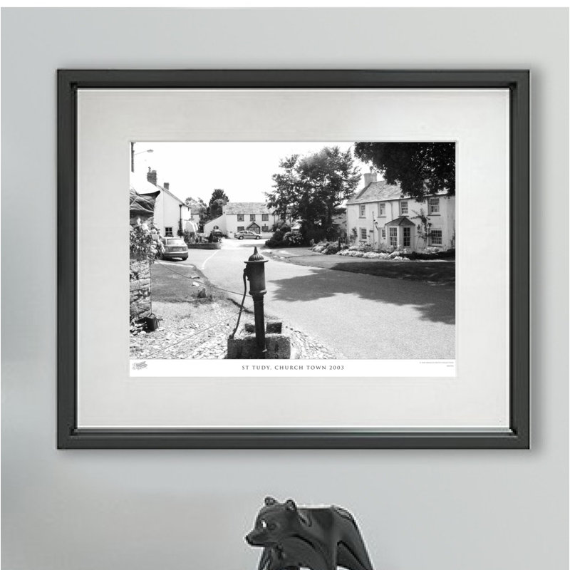 St Tudy, Church Town 2003 by Francis Frith - Single Picture Frame Print, 45cm H x 60cm W x 2.3cm D