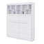Lit escamotable mural Murphy avec tablettes et USB-1164402838