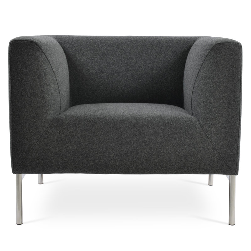 Fauteuil Laguna, Gris foncé