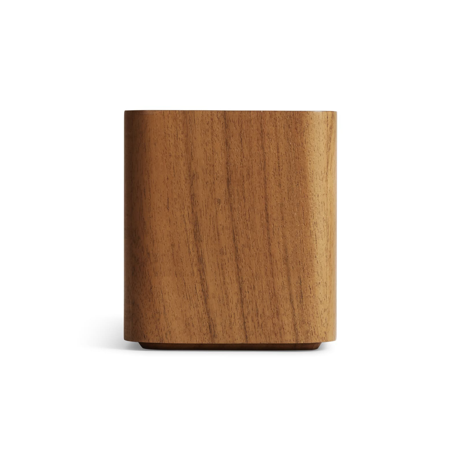 Square One Pencil Holder, Acacia