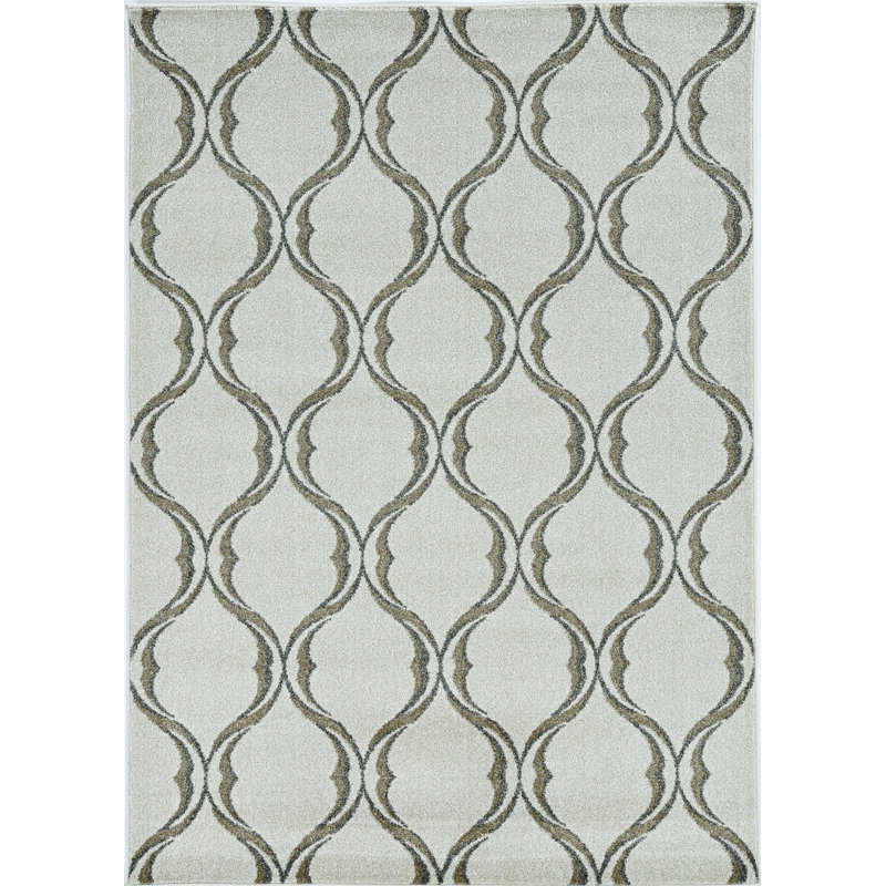 3' X 5' Sand Polypropylene Rug