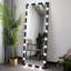 Aluminium Frame Freestanding Mirror