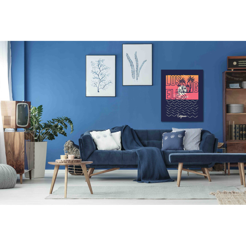 Los Angeles - No Frame Print on Canvas, 61 cm H x 91 cm W