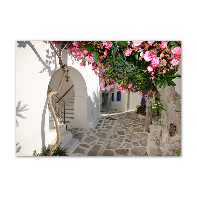 Charming Streets - Wrapped Canvas Print