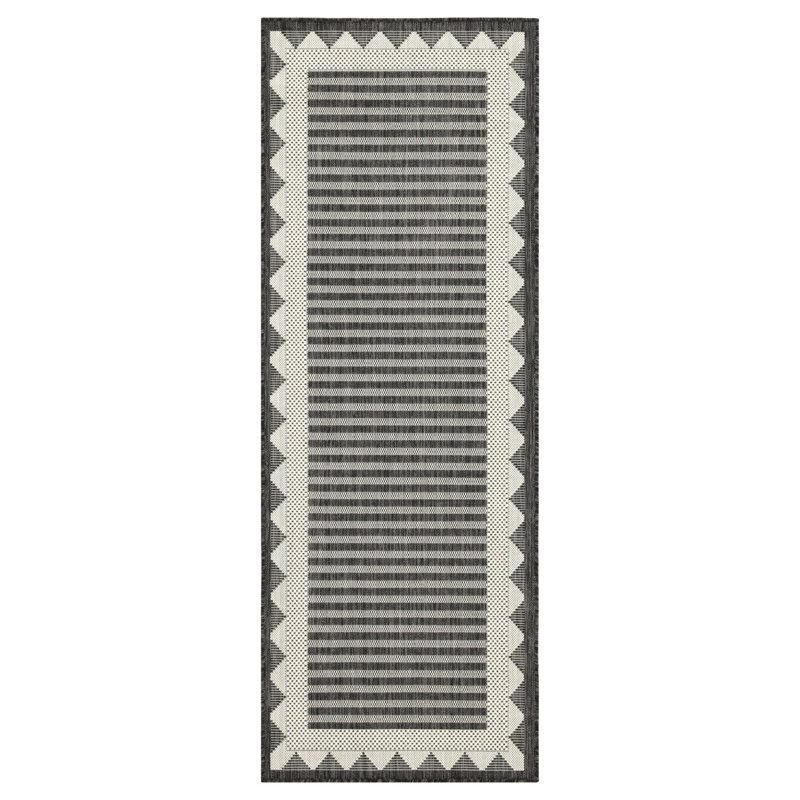 Tapis intérieur / extérieur anthracite 7 pi 10 po x 10 pi 3 po S_G_HAR2014 Sunshine