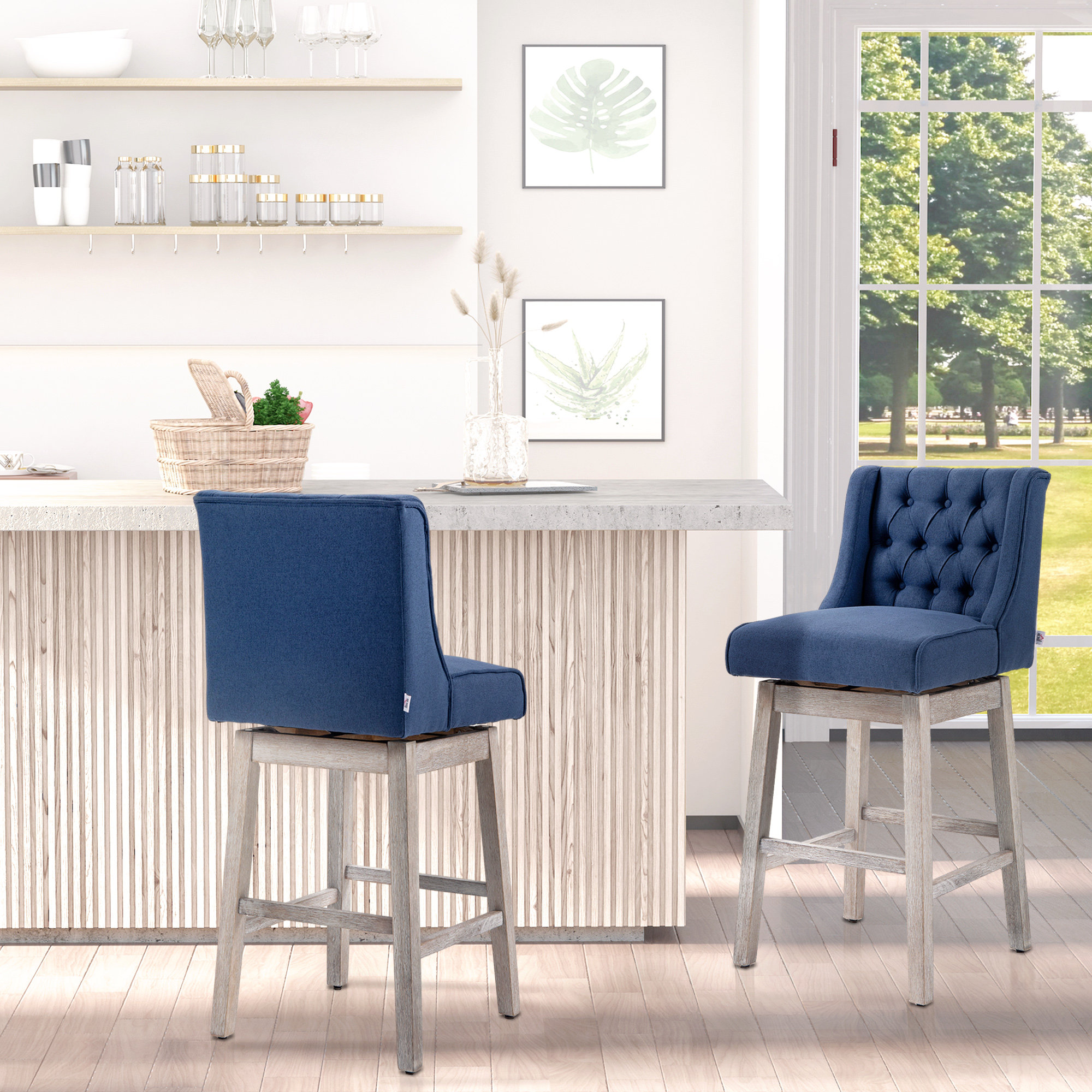 Swivel kitchen island chairs sale