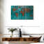 Impression sur mappemonde, impression sur toile-303536926
