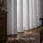 White Window Curtain Panels for Bedroom, 50% Light Blocking Window Panels for Dining Room, Thermal Insulated Privacy Decor, Noise Reducing Living Room Home Decor, 2 Panels-101685628-101685580