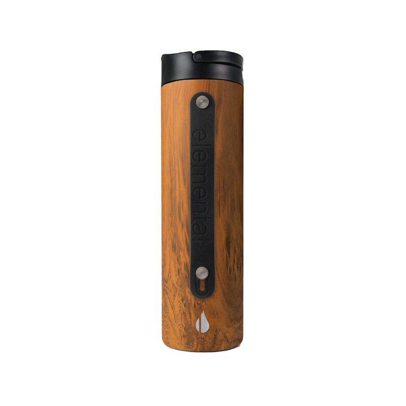 Bouteille d'eau 20 oz à triple paroi en acier inoxydable avec paille