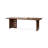 Nut-brown Rectangular Solid Wood desk-1294680264
