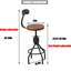 Ensemble repas rond 23,62 po Margarita