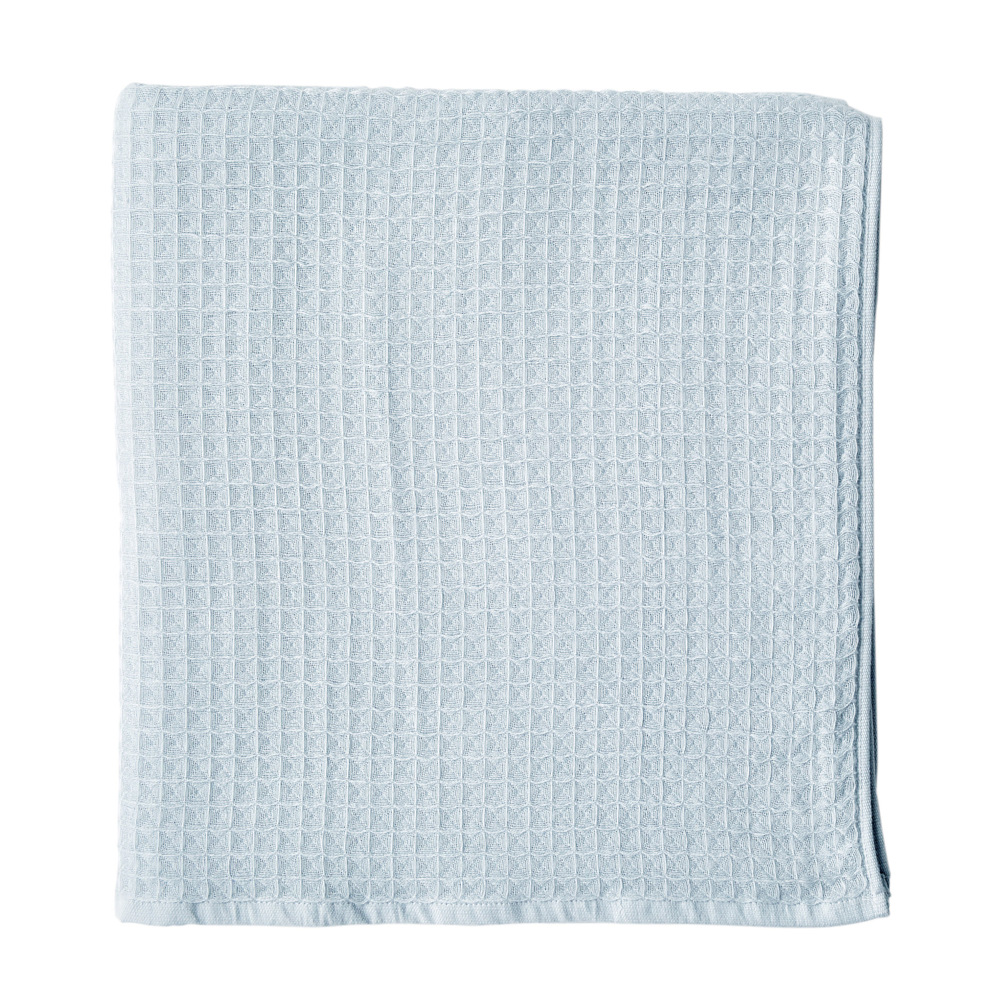 Waffle Twist 100% Cotton Bath Towel, Ocean, Bath Towel - 1 Pack