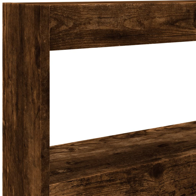 Cedria Headboard, Small Double - 120 x 190 cm, Smoked Oak