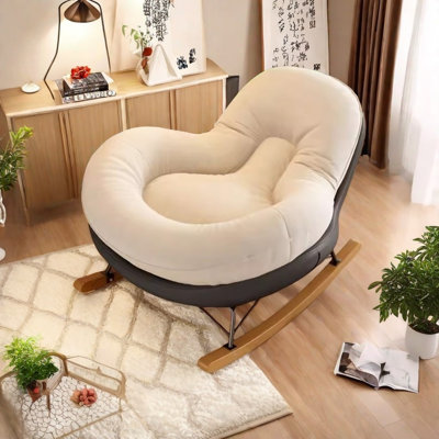 Chaise berçante simple, simple et confortable