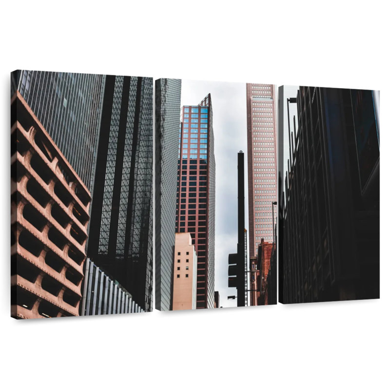 Lilie Dallas Buildings, H 28 po x l 45 po
