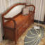 Banc de rangement rembourré pour chaussures-623741298