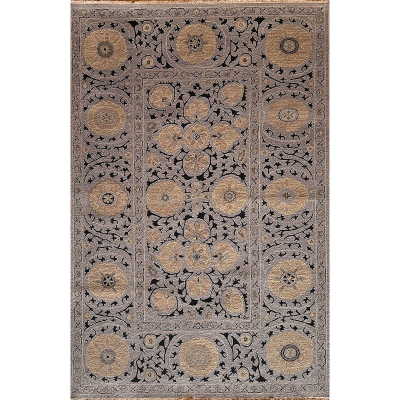 SUZANI 10 GRAY, Runner 3' x 10'