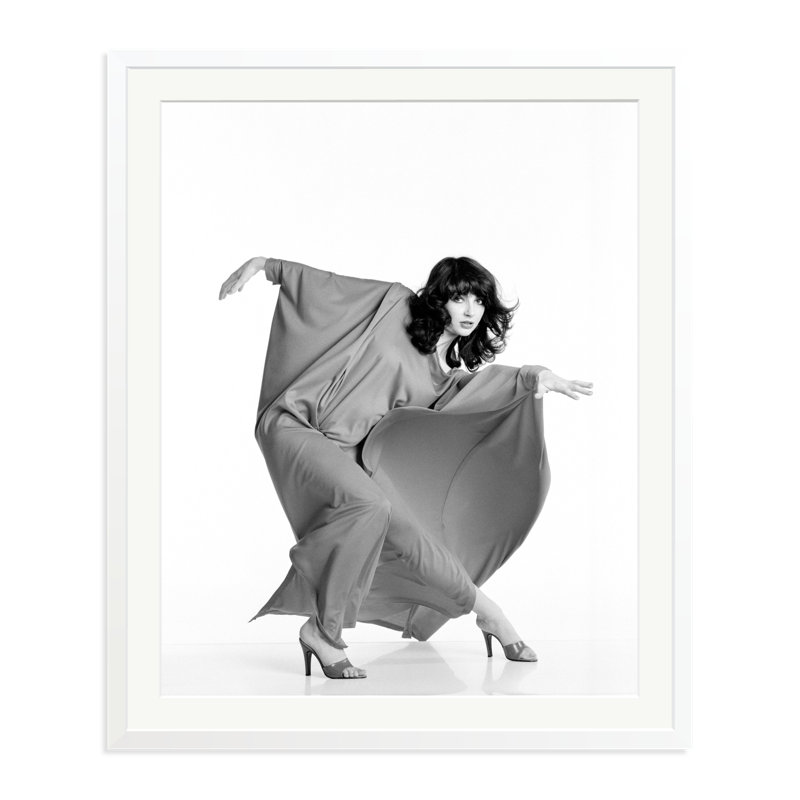 Kate Bush, 1978, White, 38" H x 32" W