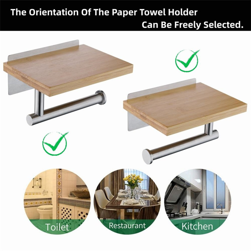 Stainless Steel Paper Towel Holder