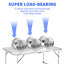 60cm Rectangular Adjustable Folding Table-2057926277