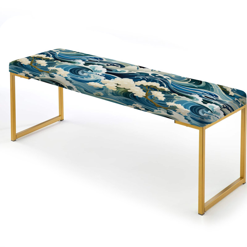 Banc rembourré Coastal Gold, Water Elements