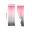 Kbndieu Two-Tone Gradient Sheer Curtains with Rod-Through Designs  Stylish Concise Curtains  Breathable Sheer Curtains for Bedrooms and Living Rooms